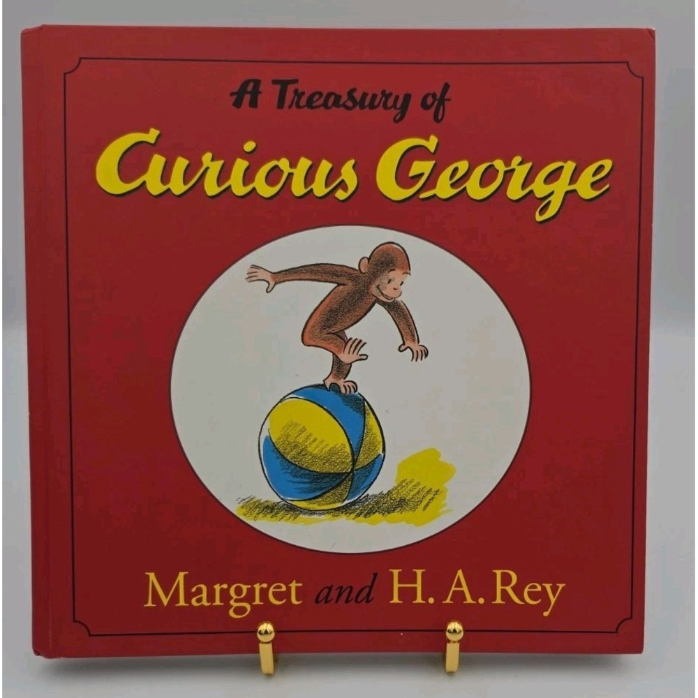 A Treasury of Curious George Hardcover Book H.A. Rey Margret Rey 2004 0618538224